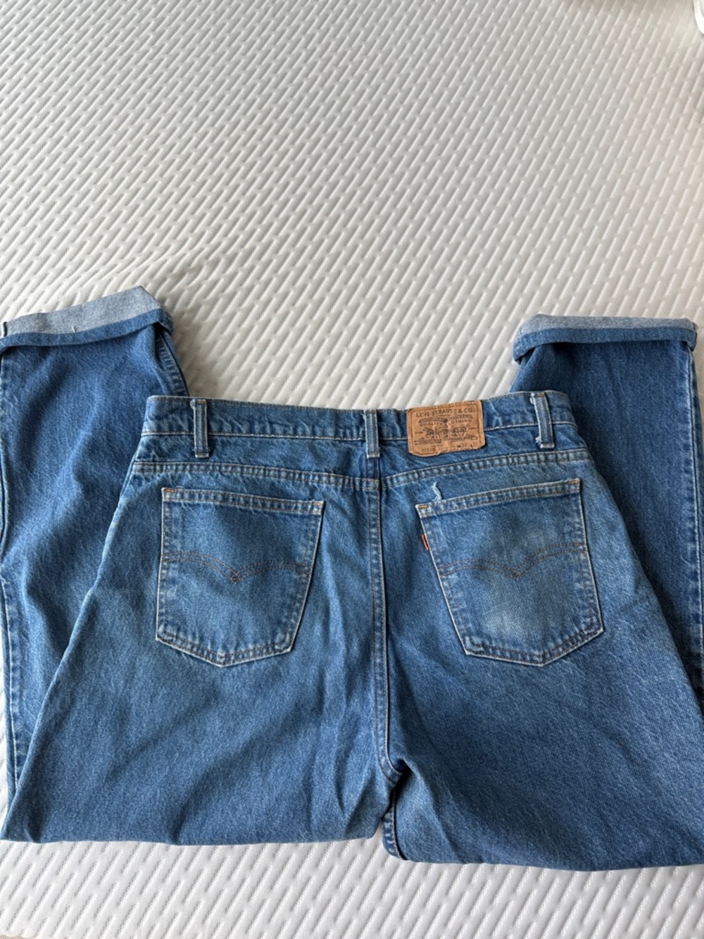 Levi's Medium Blue Relaxed Straight Jeans